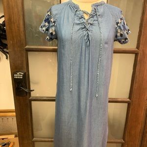 XS TP old navy denim dress